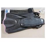 Cressi Adult Rondine Palau Fin Snorkel Set - Fin Size M/L