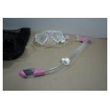 Cressi Adult Rondine Palau Fin Snorkel Set - Fin Size M/L