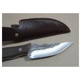 Carbon Steel Finger Hole 9" Knife