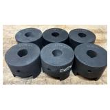 Concentric Heavy-Duty Shaft Coupling, 1in. Size, Model# C-L110-F lot of 6
