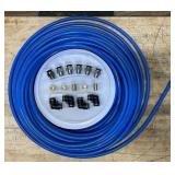 RapidAir 1/2in. 100ft. Master Compressed Air Piping Kit, Model# 90500 #490500 Msrp $129.94