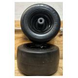 Marastar Flat-Free Universal Tire Assembly, 2-Pack, 11/6.00-5, Model# 02070-NTE #5906573 Msrp $52.99