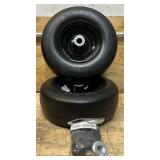 Marastar Flat-Free Universal Tire Assembly, 2-Pack, 11/4.00-5, Model# 02069-NTE #5906565 Msrp $49.99