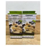 (2) Cuisinart 8- Piece Griddle Breakfast & Crepe Set