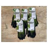 (5) The Bamboo Gardener- Nitrile Palm, Rayon bamboo gloves