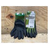 (5) The Bamboo Gardener- Nitrile Palm, Rayon bamboo gloves