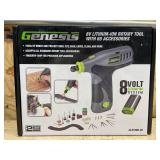 Genesis- 8V Lithium-ion rotary tool with 65 accessories