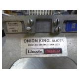 Lincoln Redco Onion King Slicer