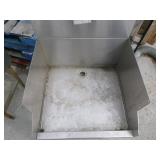 Stainless Steel Recessed Drain Board