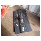 Ball Hitch Plate with Ball