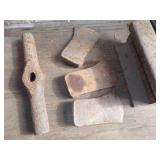 RR Rail, Axe Heads and Hammer Head