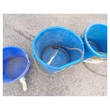 2 Heated Pails and Calf Bucket