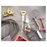 Torch Gauges and Hose, Saws, Hammers, Tools and more