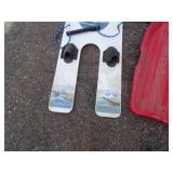 Water Ski Kids Learning Board and sled