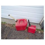 5 Gallon gas Can and 1 Gallon Gas Can