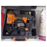 Ridgid Roofing Nailer with Nails and Milwaukee Cordless Tools