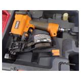 Ridgid Roofing Nailer with Nails and Milwaukee Cordless Tools