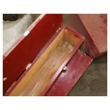 4 Wood storage Tool Boxes
