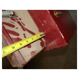 4 Wood storage Tool Boxes