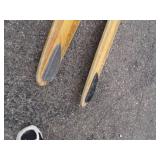 Pair of Vintage Wood Water Skies
