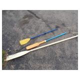 3 Paddles/Oars