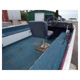 1986 Crestliner Boat with Suzuki 65 HP Motor and Trailer