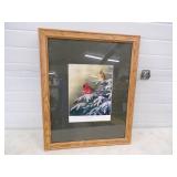 Framed Artwork Winter Refuge by Jim Hansel