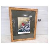 Framed Artwork Winter Refuge by Jim Hansel