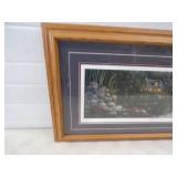 Framed Artwork Beside Still Waters by Kim Norlien