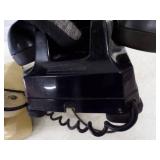 3 Vintage telephones