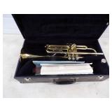 Vintage Trumpet with case