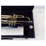 Vintage Trumpet with case
