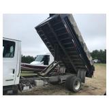 2002 Ford Sterling M550 Acterra Dump Box Truck
