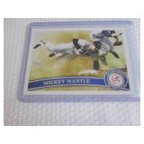 2011 Topps Mickey Mantle Card...