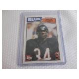1987 Topps Walter Payton Card...