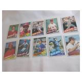 1985 Topps Baseball Cards...