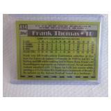 1990 Topps Frank Thomas Rookie Card...