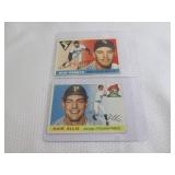 1956 Topps Bob Keegan & Gair Allie ...