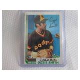1982 Topps Ozzie Smith Card...