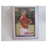 1991 Topps Chipper Jones Rookie Car...