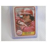 1981 Fleer Pete Rose Card...