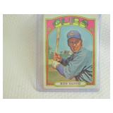 1972 Topps Ron Santo Card...