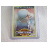 1980 Topps Steve Largent Card...