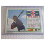 1990 Score Frank Thomas Rookie Card...