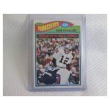 1977 Topps Ken Stabler Card...