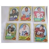 1970 Topps Football Cards...