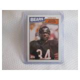 1987 Topps Walter Payton Card...