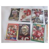Assorted Joe Montana Cards...