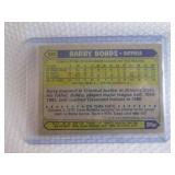 1987 Topps Barry Bonds Rookie Card...