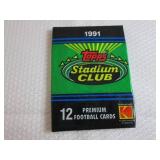 1991 Stadium Club Series 1 Football...